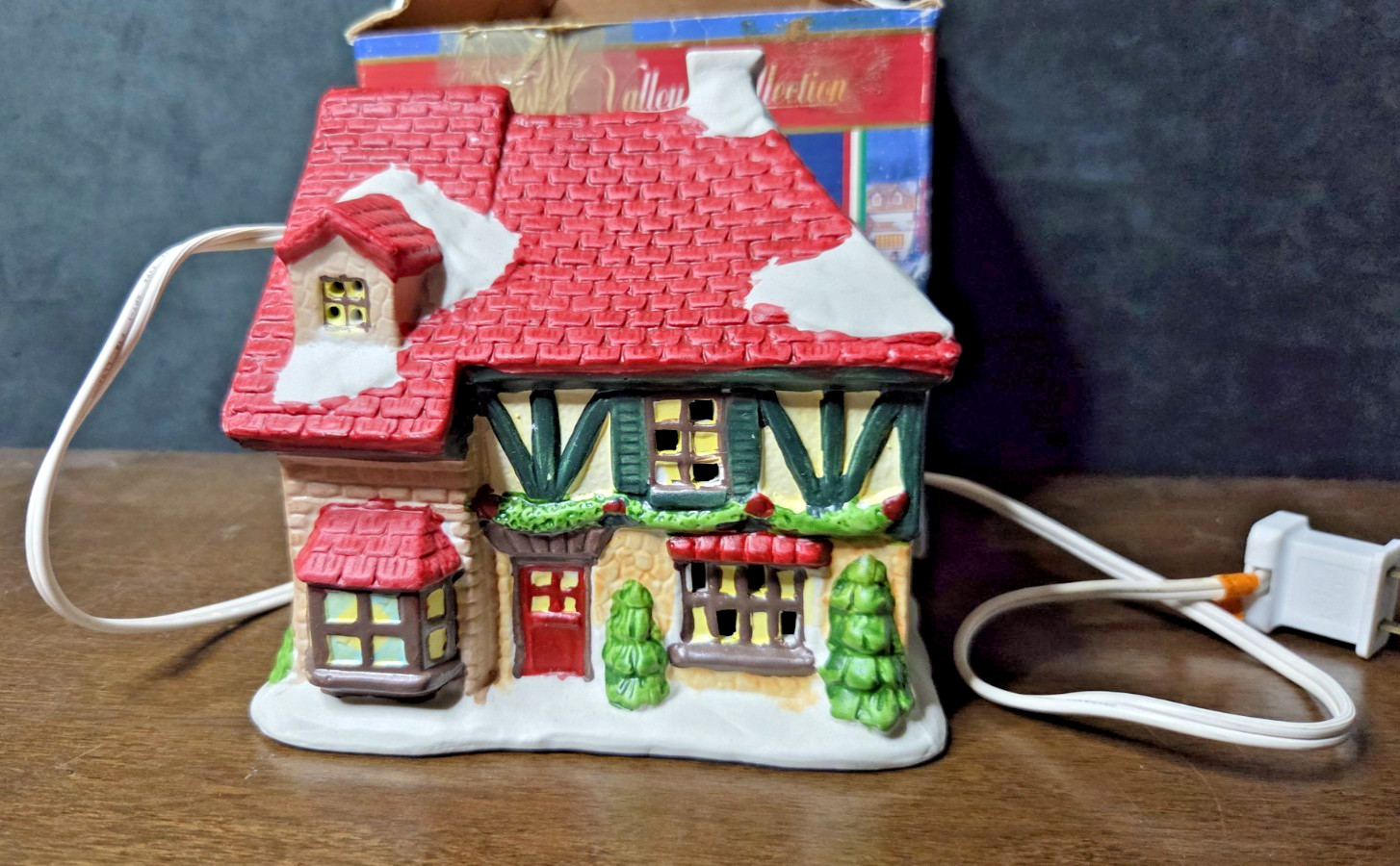 Winter Valley Collection Porcelain Village House