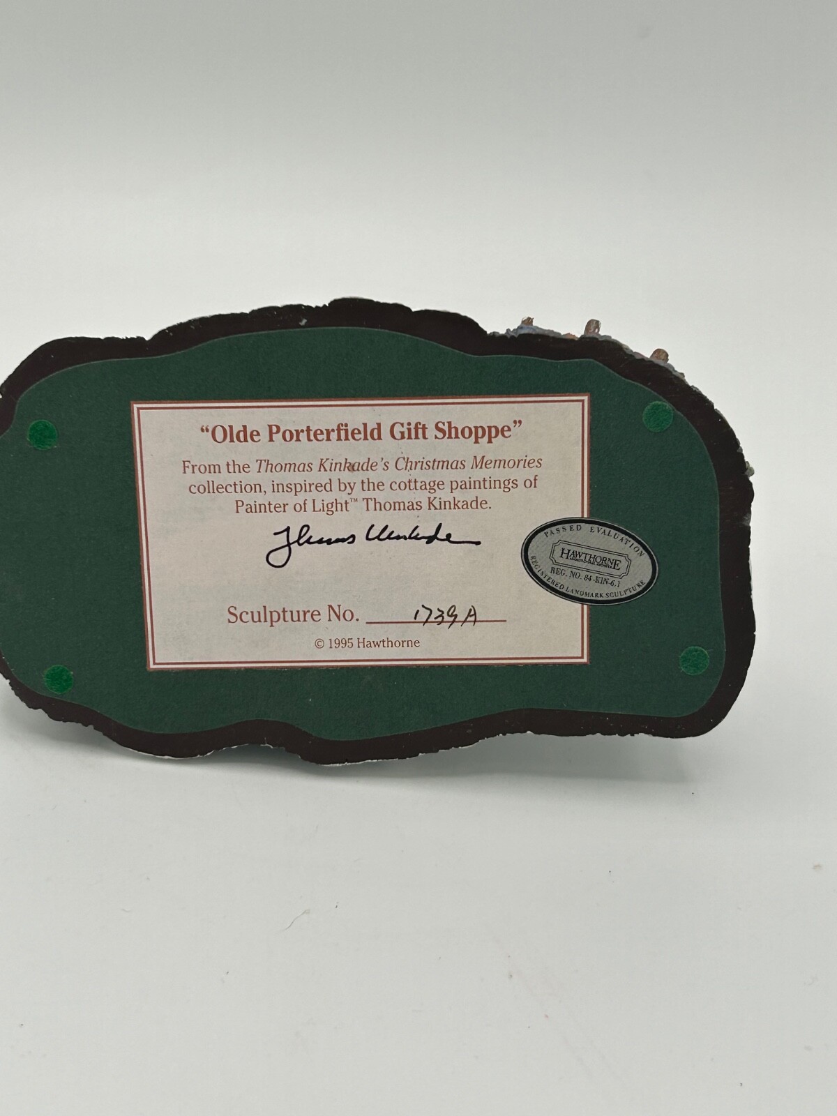 1993 Hawthorne Olde Porterfield Gift shoppe
