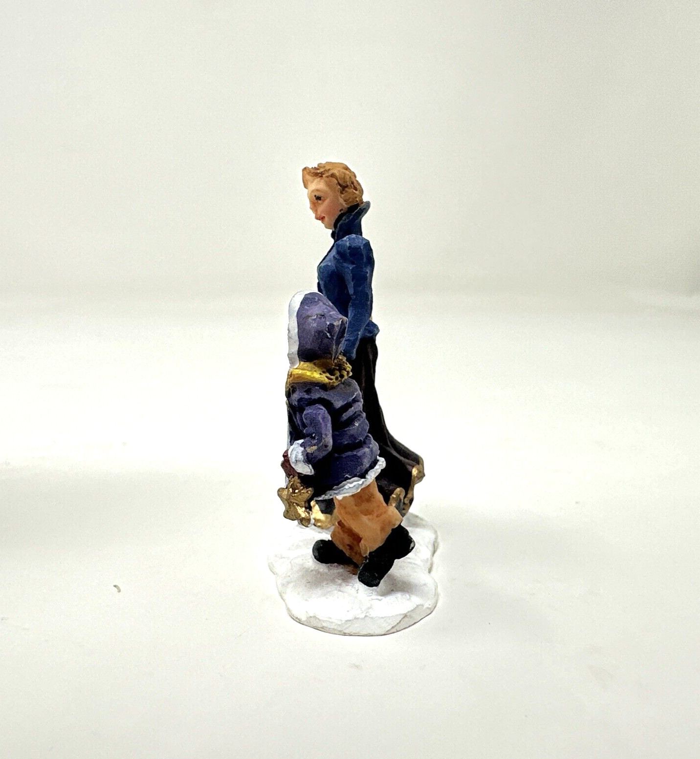 2003 Grandeur Noel Victorian Village MOTHER &CHILD Shopping Figurine REPLACEMENT