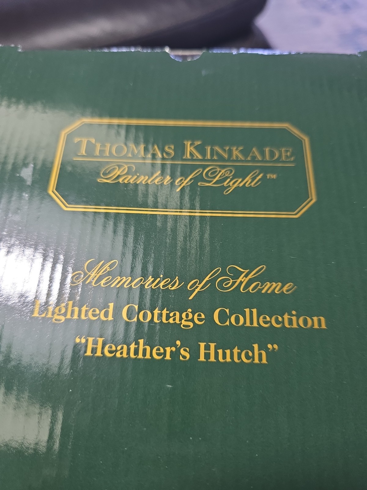 Thomas Kinkade Lighted Cottage Collection Painter Of Light “Heather’s Hutch”