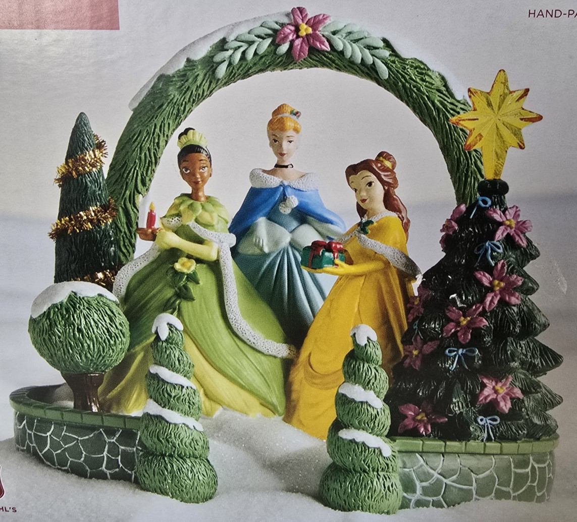 Disney Princess Topiary Accessory Tiana Belle Cinderella St Nicholas Christmas