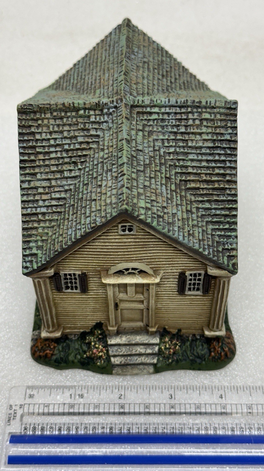 Lang Wise Liberty Village Toy Chest First Edition 1997 Lighted House Patriotic