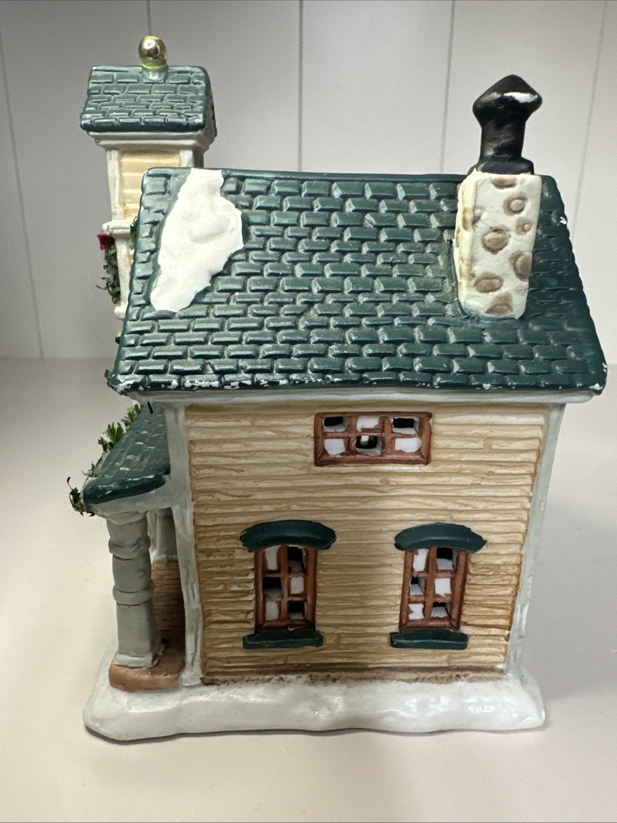 🎄Christmas Valley Seasonal Specialties The Bell Tower School No Light Vintage🎄