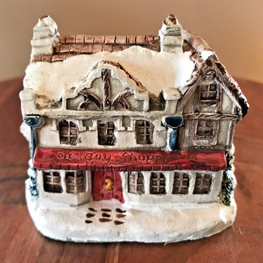 VTG A Dickens Christmas Toy Shoppe 1988 Figurine RSVP Inc Hand Painted Cold Cast