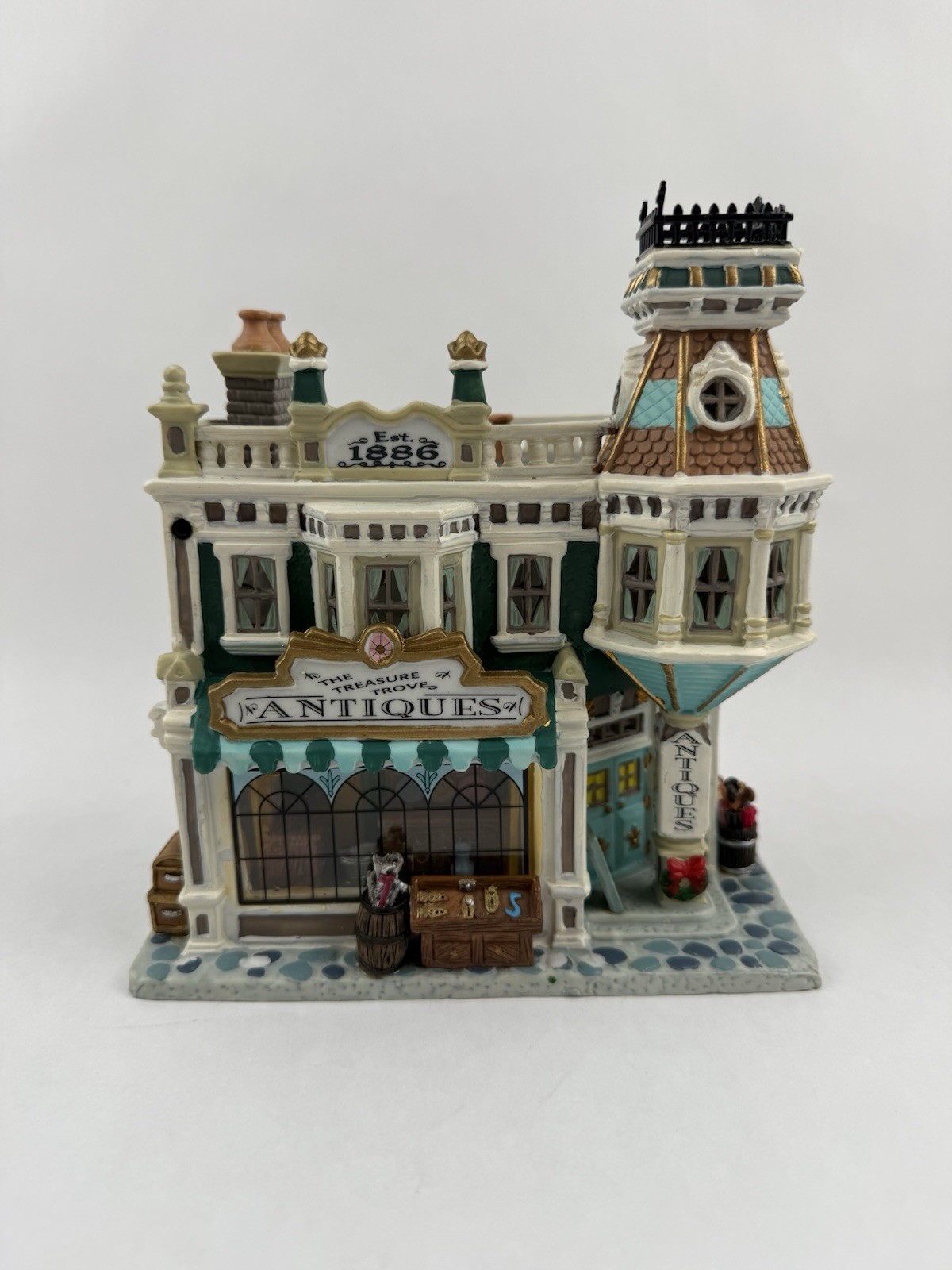 LEMAX Treasure Trove Antiques Caddington Village 2006 Building Please Read