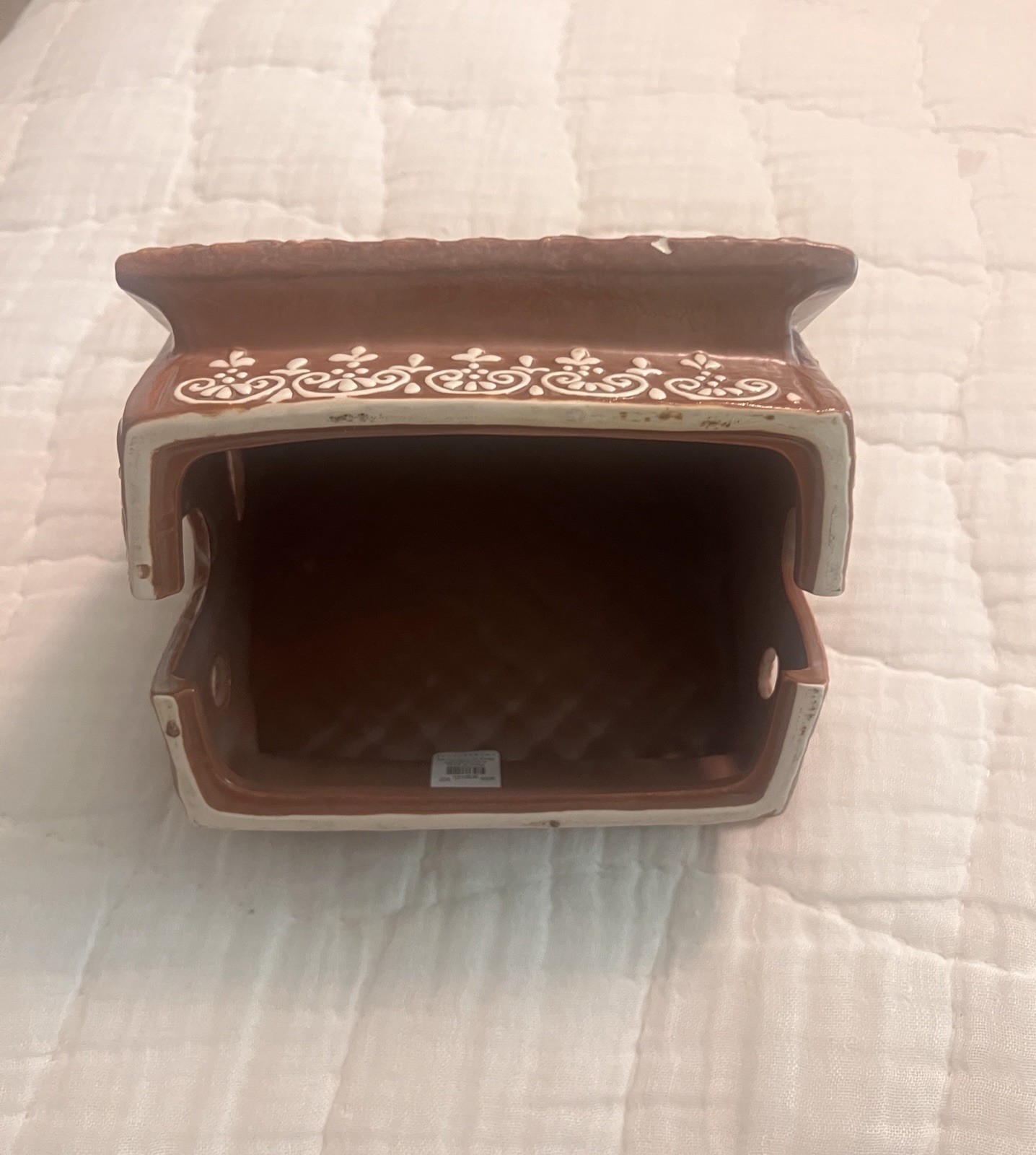 Pottery Barn GINGERBREAD VILLAGE HOUSE Medium A-Line 7.5″ H