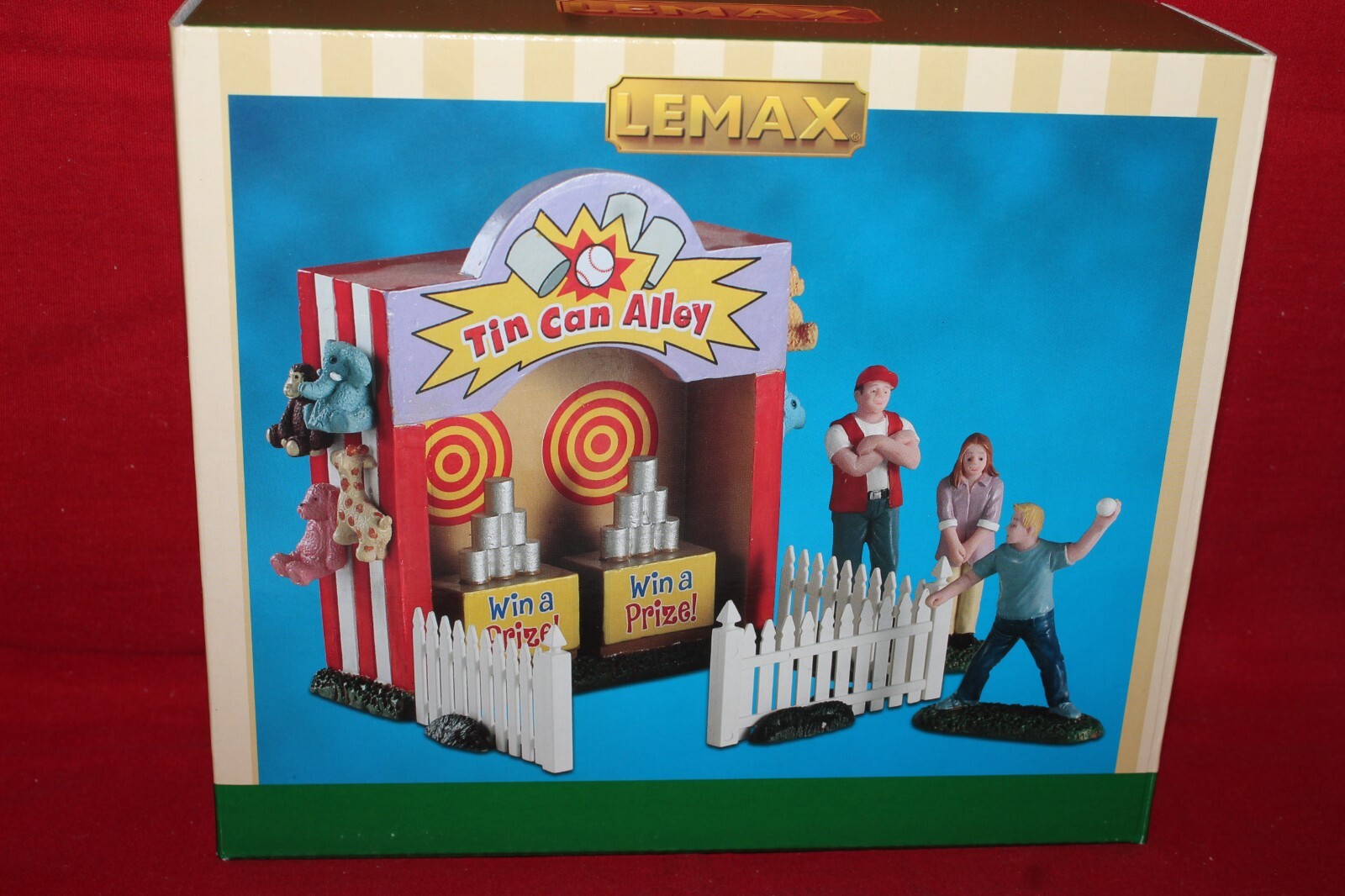 Lemax Tin Can Alley Carnival Game Accessory 93429 NEW! 2020