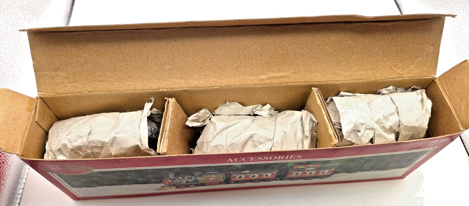 VINTAGE 1998 Dicken’s Collectables – Porcelain Train Set – 384-0477