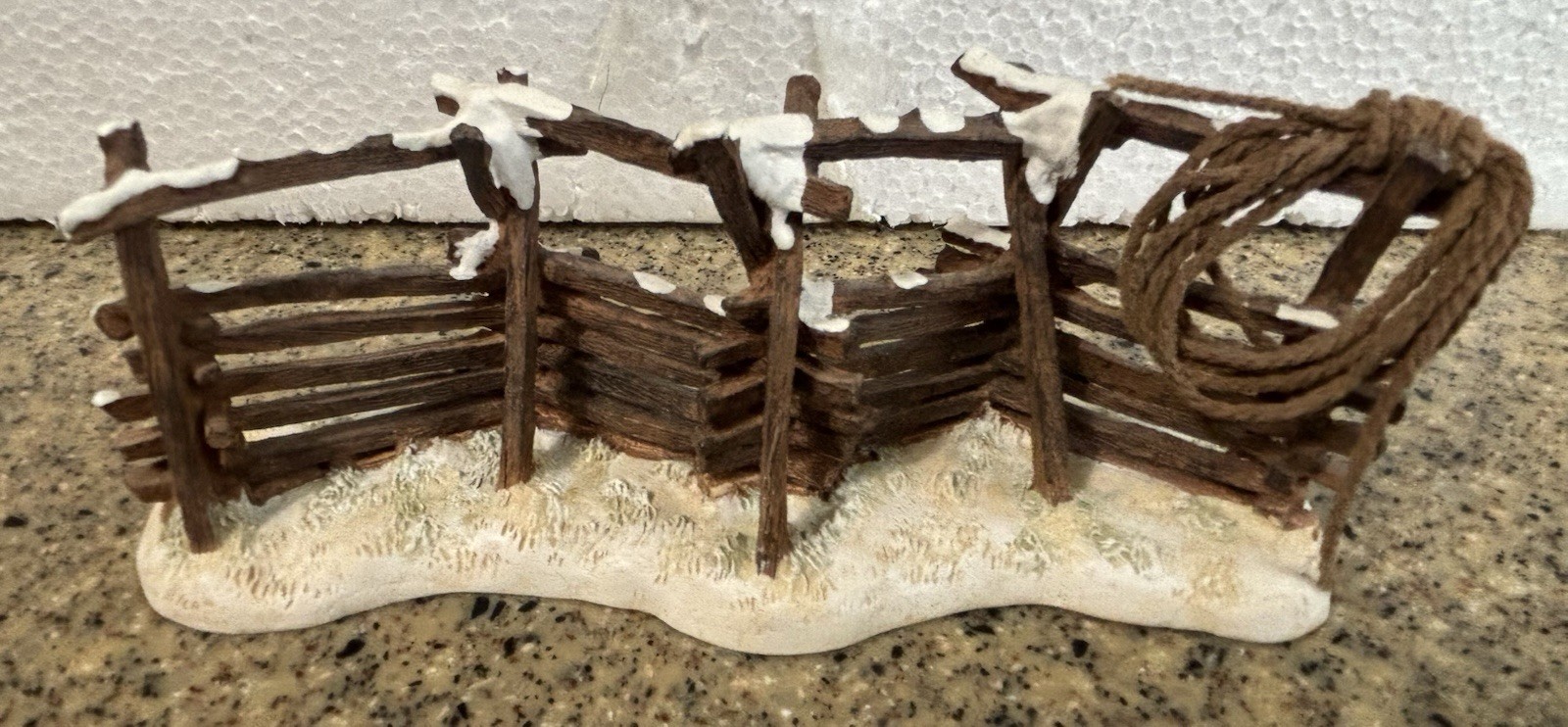 Dept 56 Corral Fence Western Cowboy Villages Accessory 6 Pieces Ranch