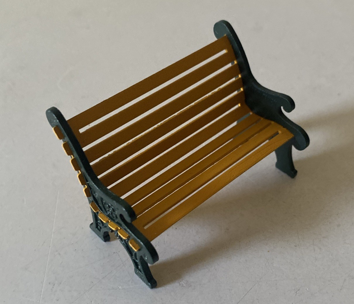 Original Department 56 All Around The Park Replacement Park Bench Christmas
