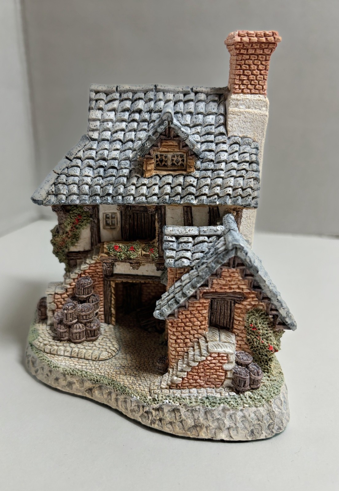 Two David Winter cottages: Coopers Cottage 1985; Shirehall 1985