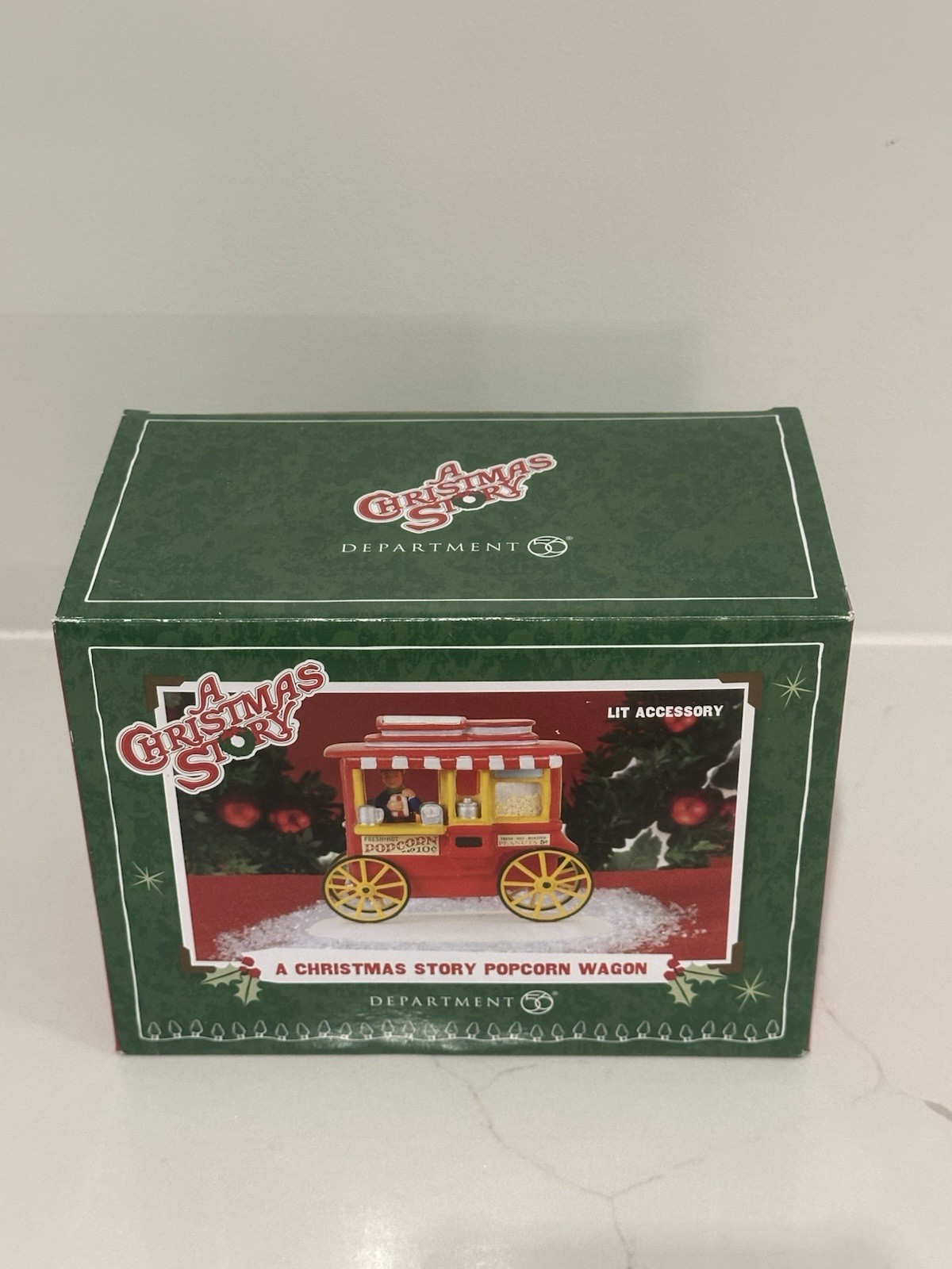 Department 56 A Christmas Story, Popcorn Wagon