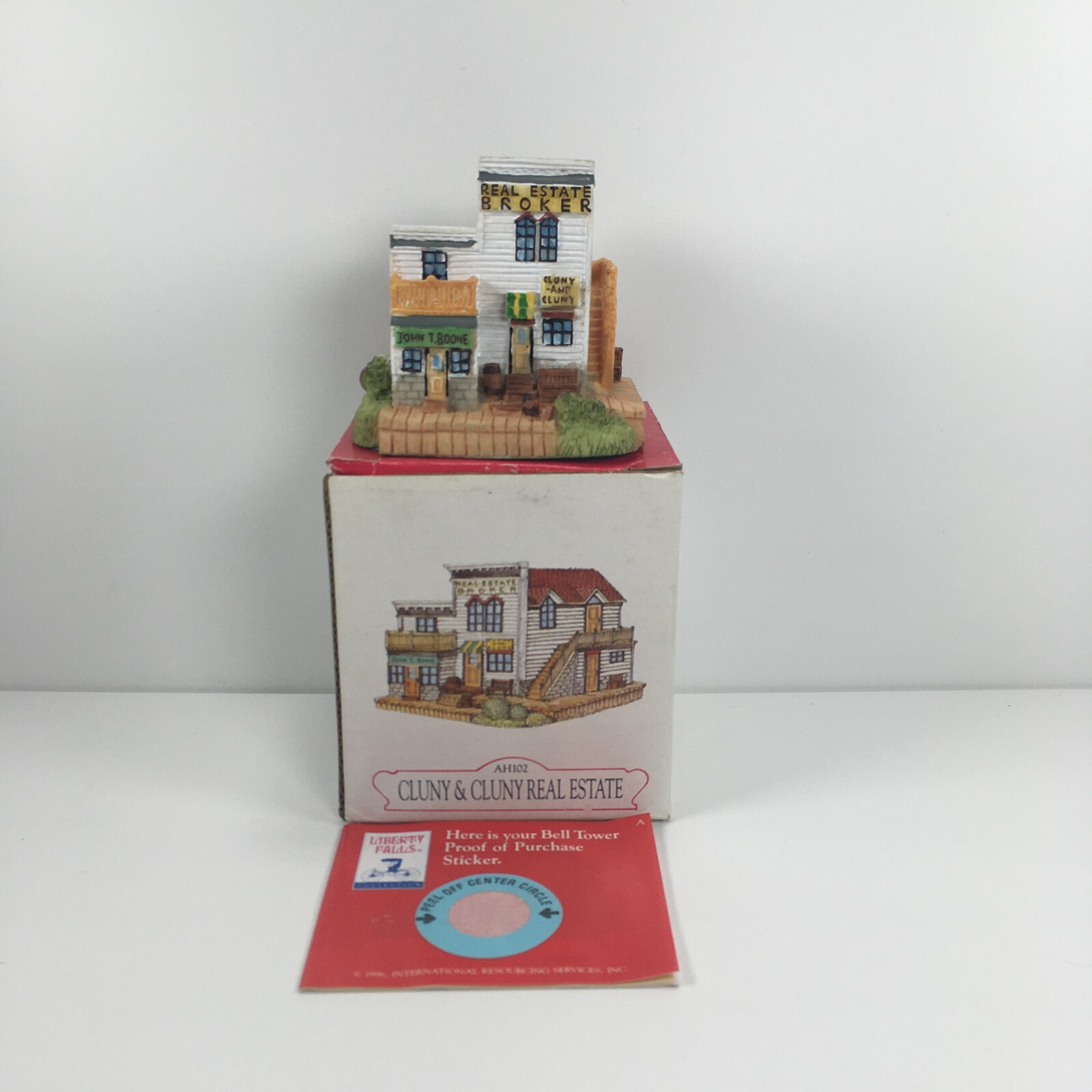 Lot of 4 Vintage Liberty Falls Americana Collection Houses AH82, AH102 104 127