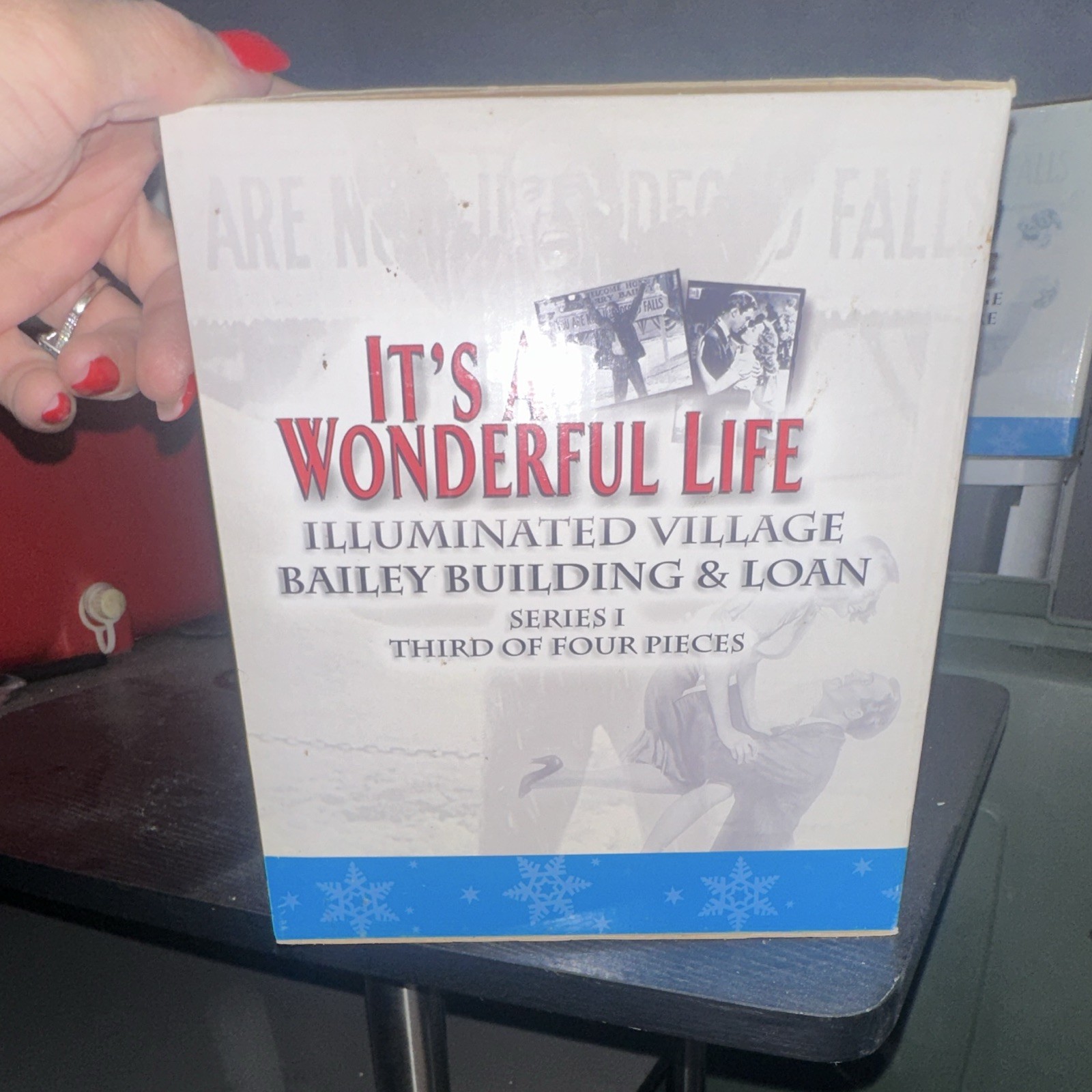 It’s a Wonderful Life Illuminated Village Bailey Building & Loan Boxed Ceramic