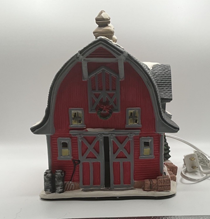 Red Shed TSC Red Barn Village LIGHTED CHRISTMAS VILLAGE