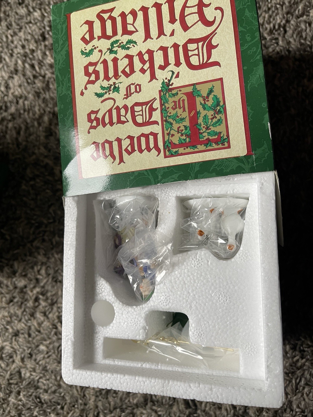 Department 56 Twelve Days of Dickens’ Village Lot of 8, #1 – #8