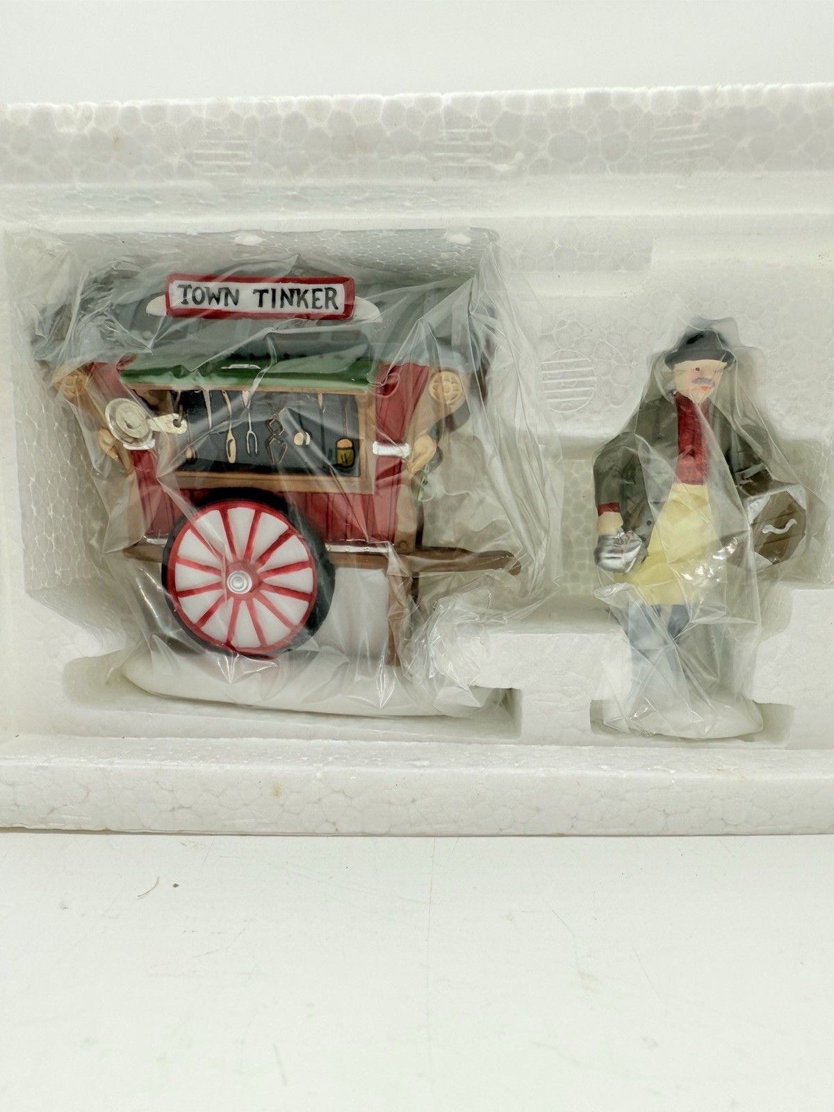 Department Dept 56 Christmas Heritage Village Collection Town Tinker Set Of 2
