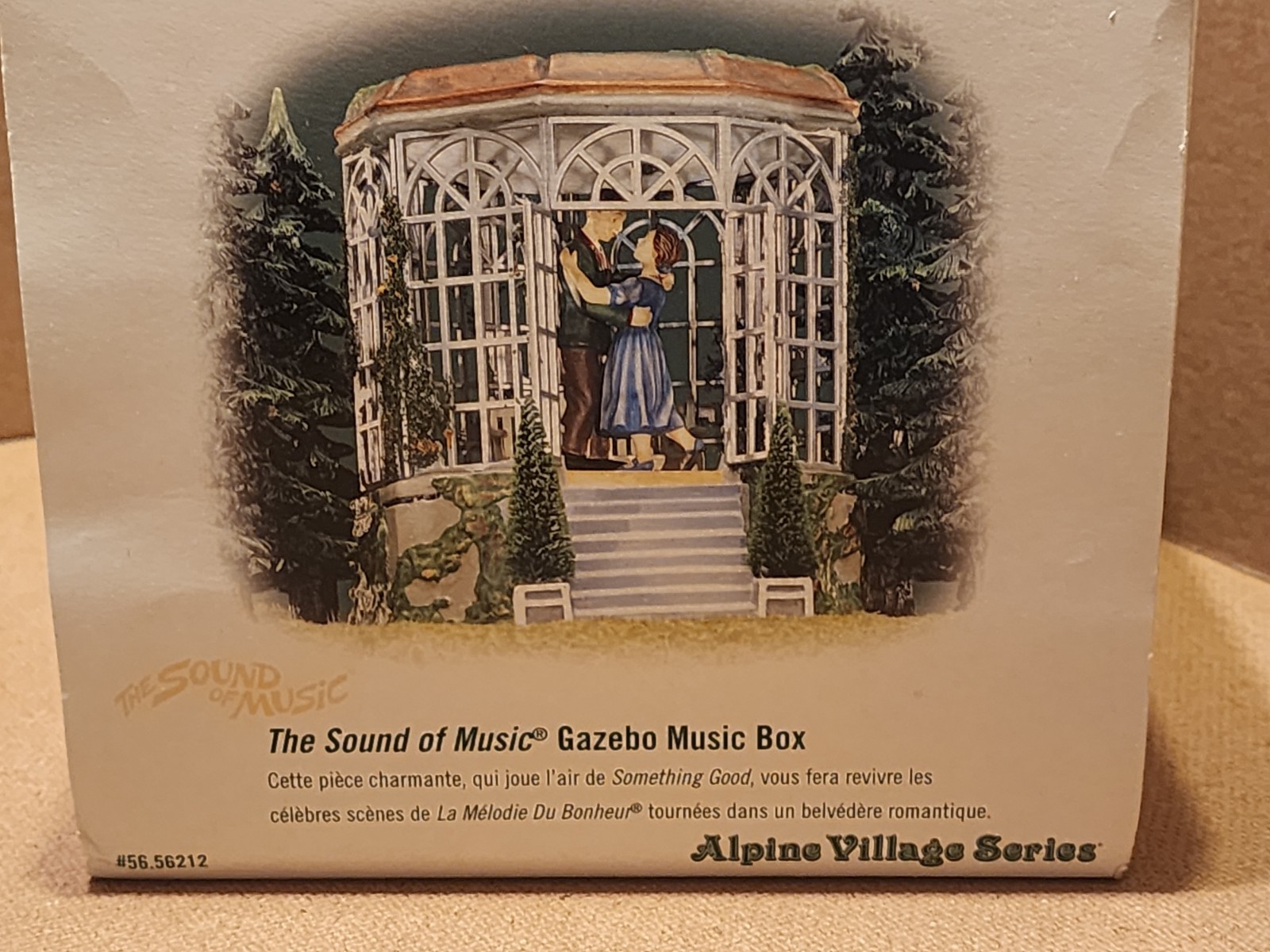 Dept 56 The Sound of Music Gazebo Music Box Alpine Village 56212 Free-shipping