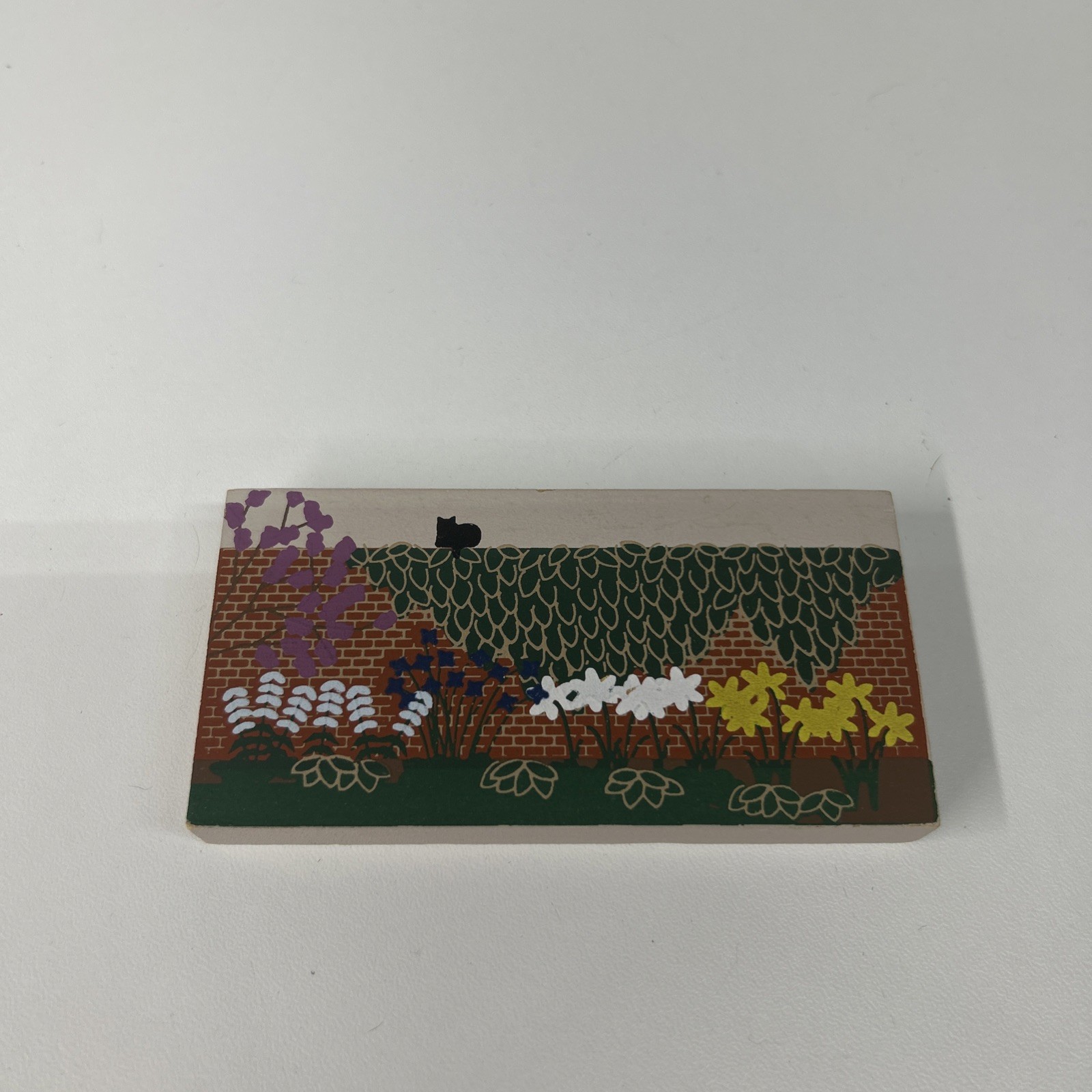 VTG 1994 The Cat’s Meow Garden Wall Signed Jolene