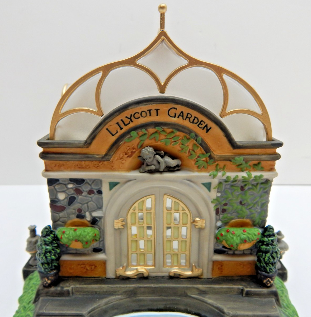 Dept 56 Dickens Village Lilycott Garden Conservatory #58447 w/Bx Missing Flower