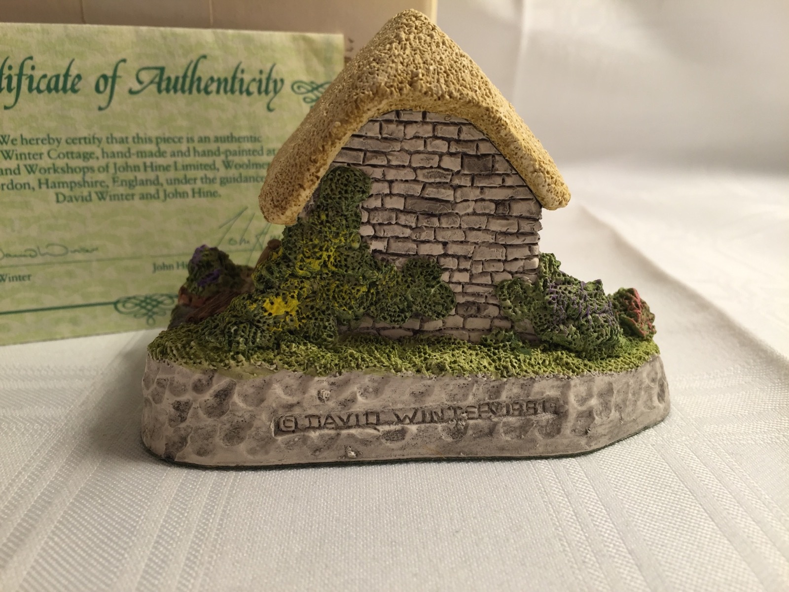 Irish Water Mill By David Winters Collectors Guild 1992 Box And Coa