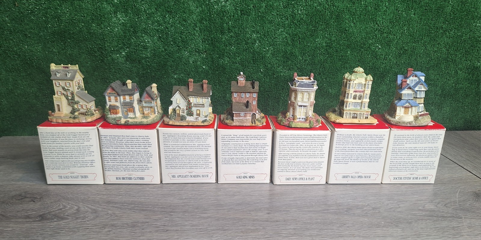 Lot of 7 International Resourcing Services LIBERTY FALLS 1990’s Vintage RARE