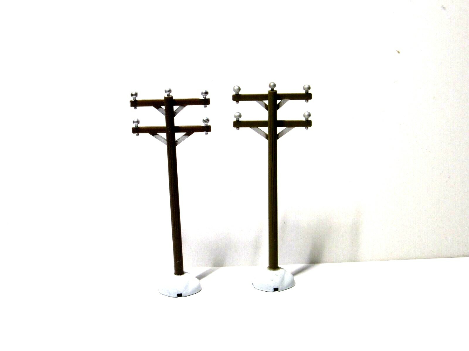 Lemax Christmas Village Scene Accessories Telephone Light Poles Retired