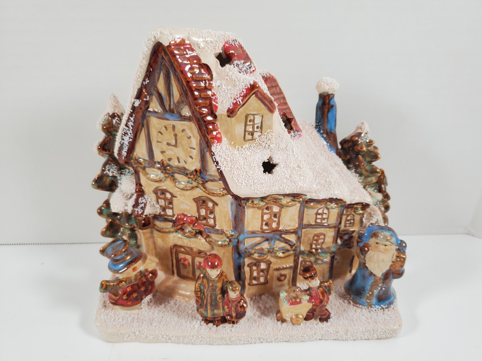 Vintage Christmas Ceramic House – Kirkland’s Potters Garden II