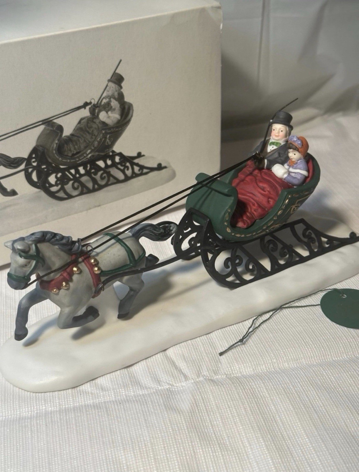 Dept 56 Dickens Village Dashing Through The Snow Christmas