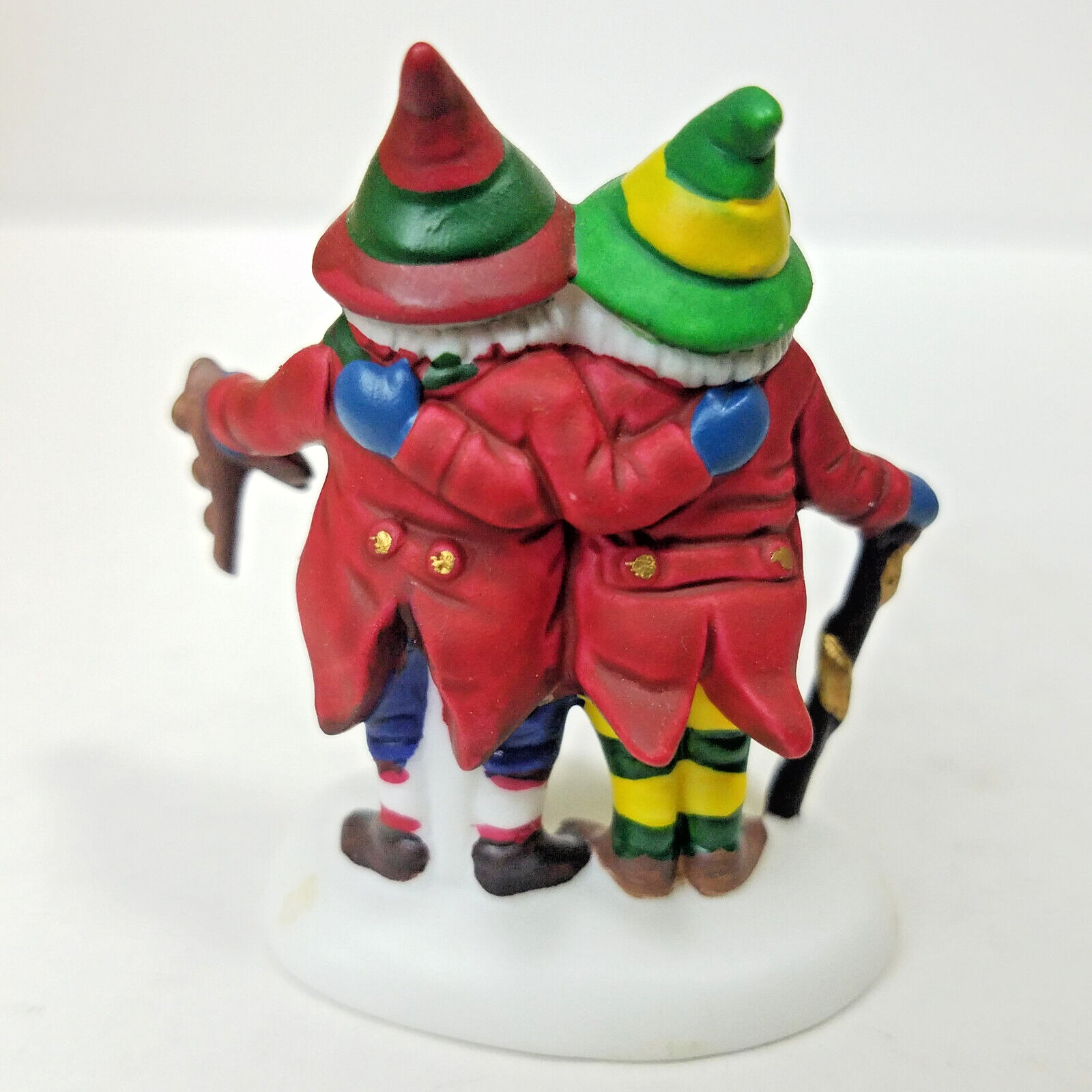 Dept 56 1993 Sing A Song For Santa Heritage North Pole 56316 U1 Red Elves Singer