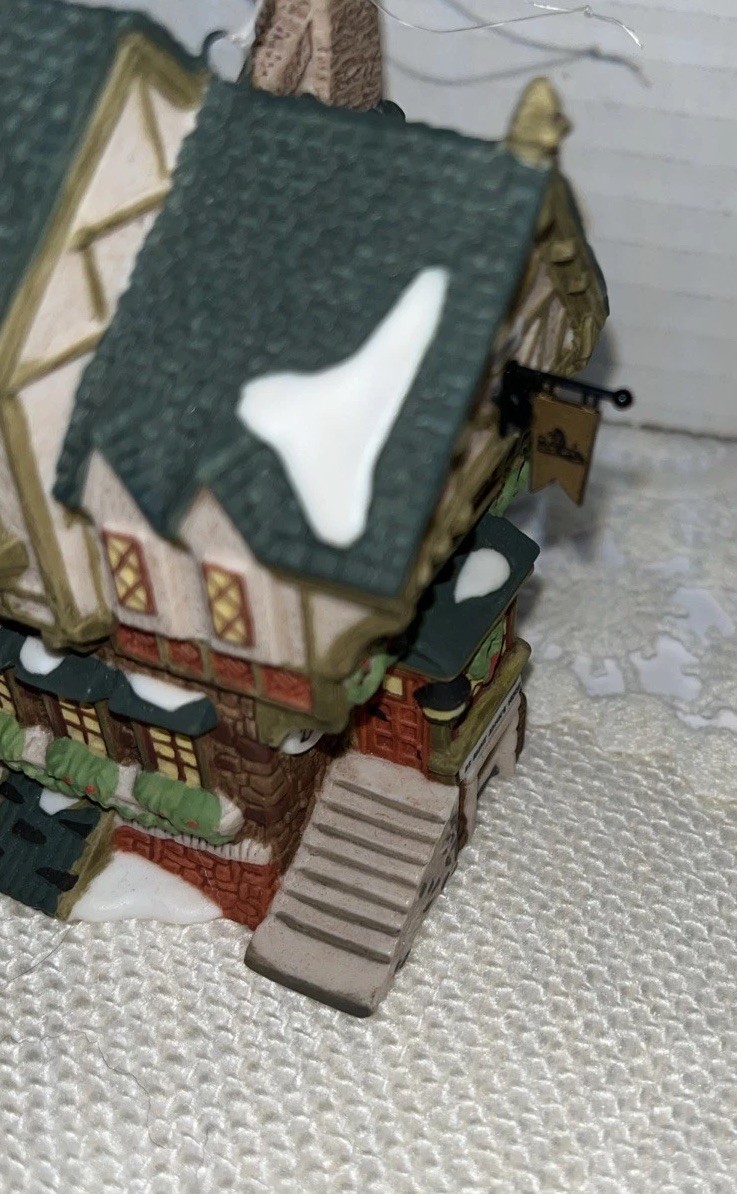 Dept 56 The Pied Bull Inn 1993 Collector’s Edition Ornament Mint W Original Box