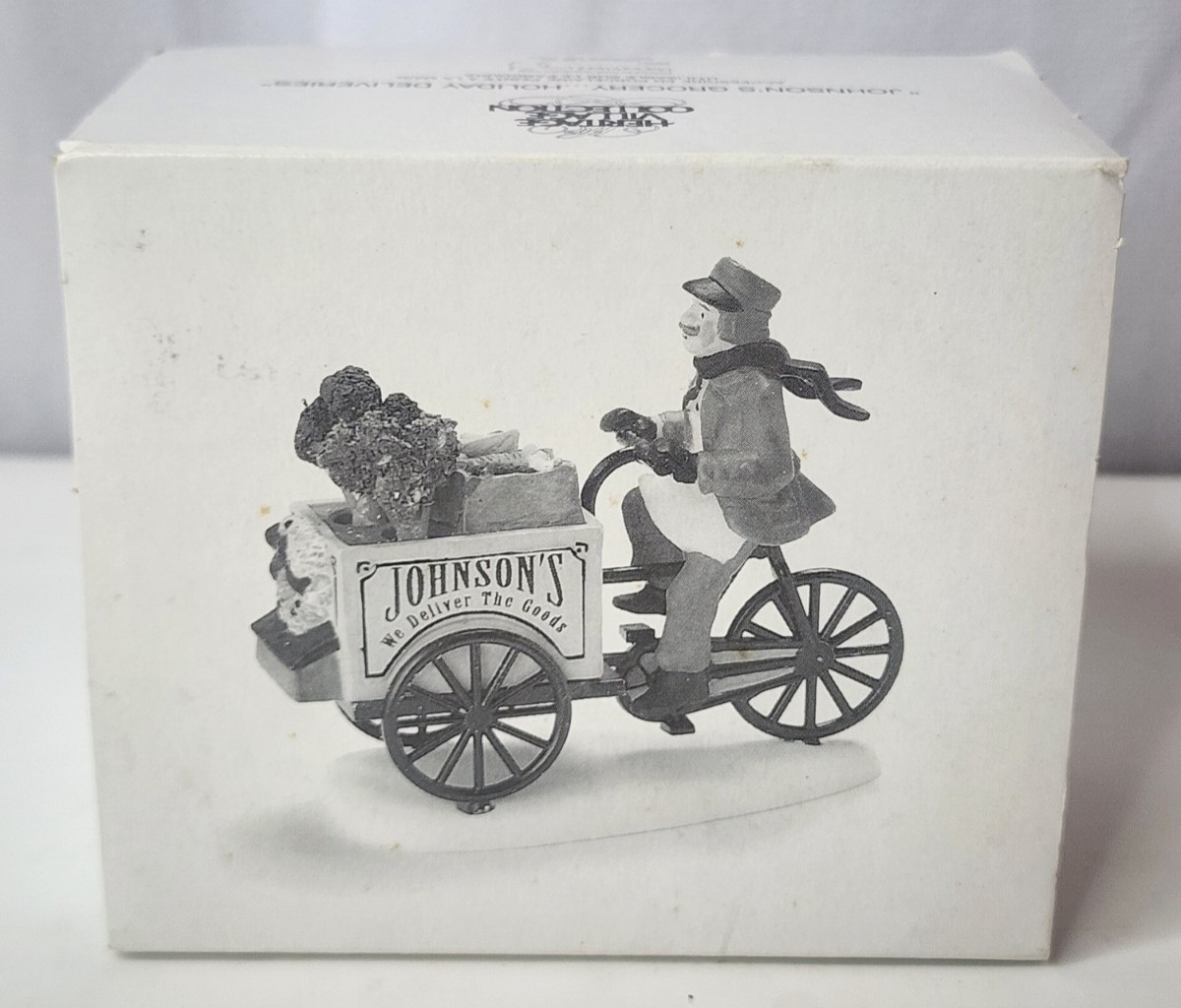 Department 56 Heritage Village Collection Johnson’s Grocery…Holiday Deliveries