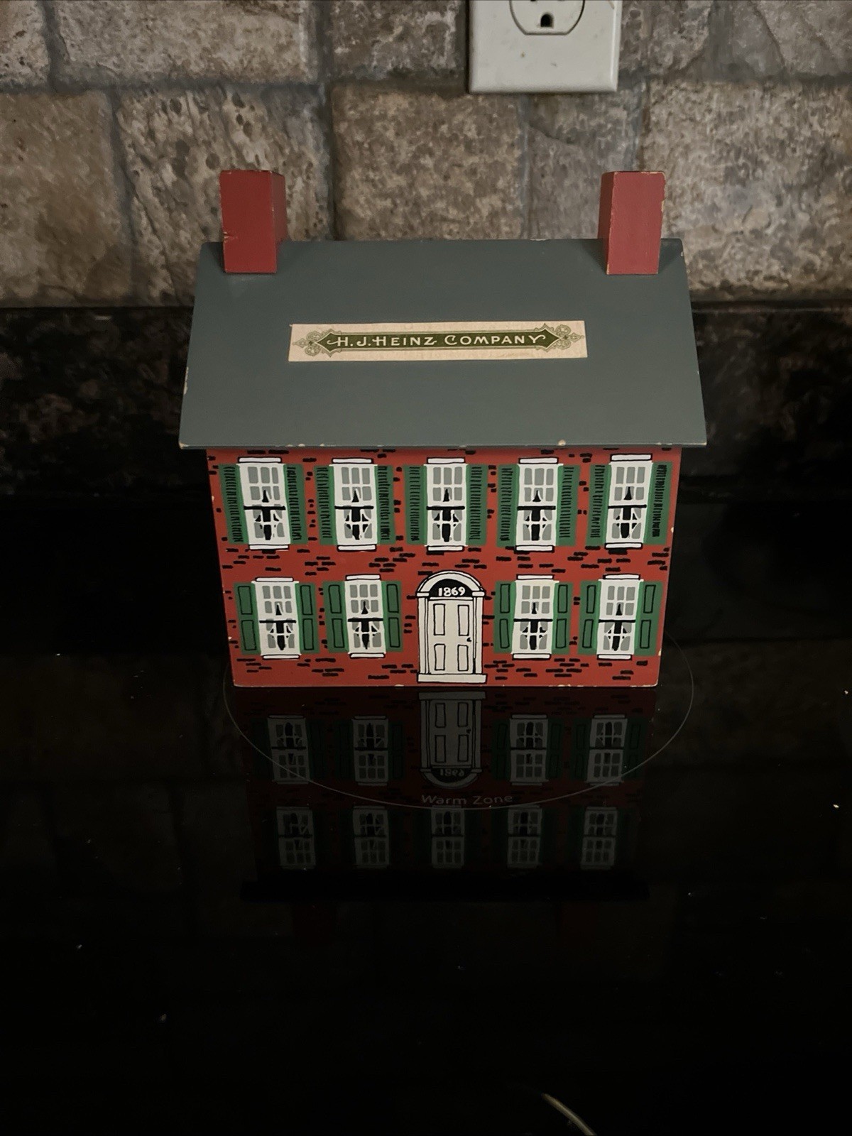 LIMITED EDITION VINTAGE Pittsburgh Memorabilia Heinz House Recipe Box