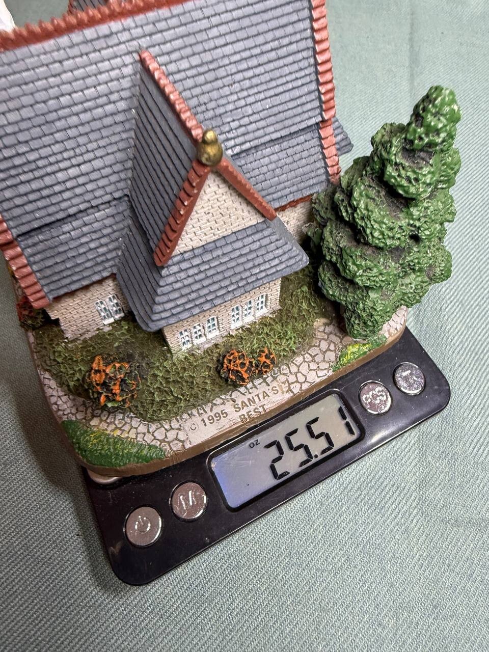 International Resourcing Services Inc. Church With Cross Christmas Village 5″