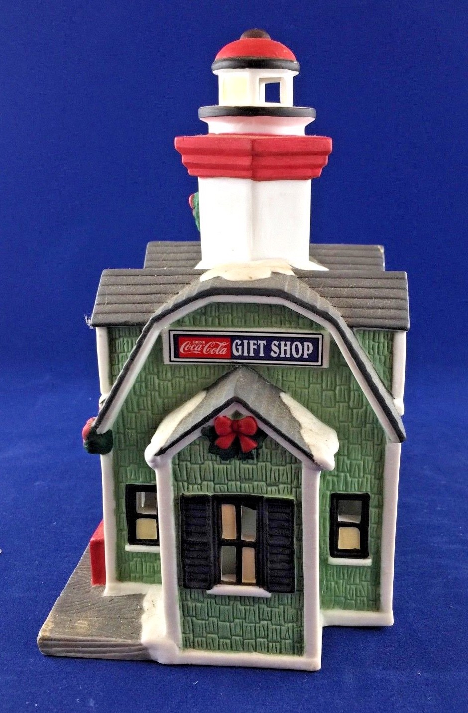 Coca-Cola Town Square Collection 1996 Walton’s 5 10 – 2000 Lighthouse Gift Shop