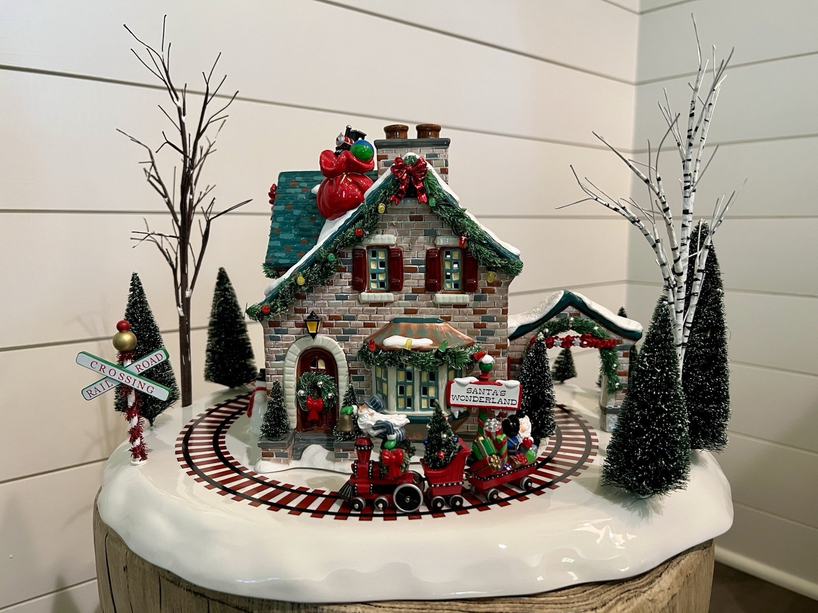 Dept 56 Snow Village – Santa’s Wonderland House #55359 Complete & WORKS! (Video)