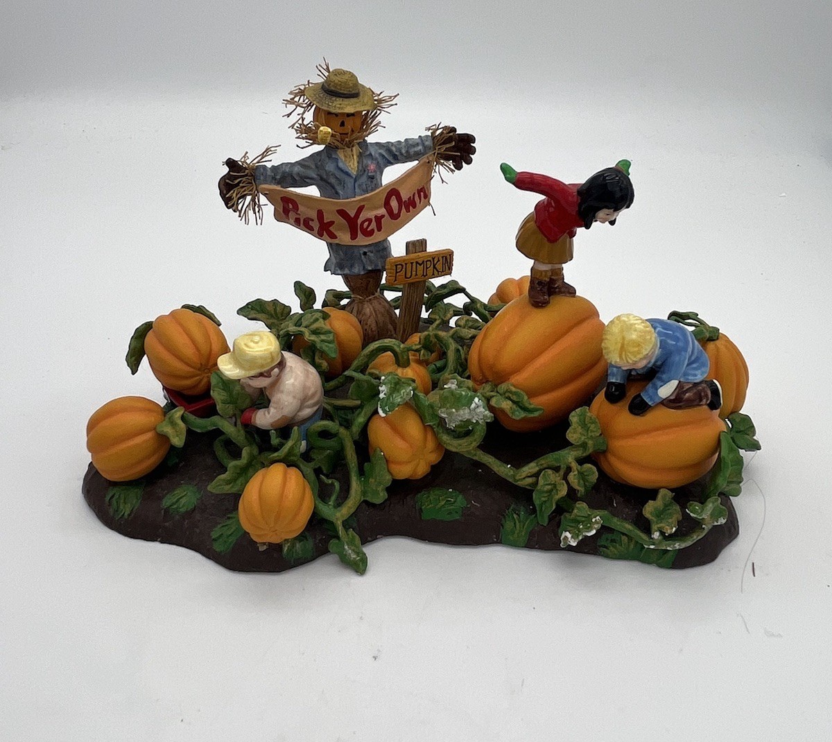 Department Dept 56 Pumpkin Patch Pick Your Own Scarecrow 55244 Halloween