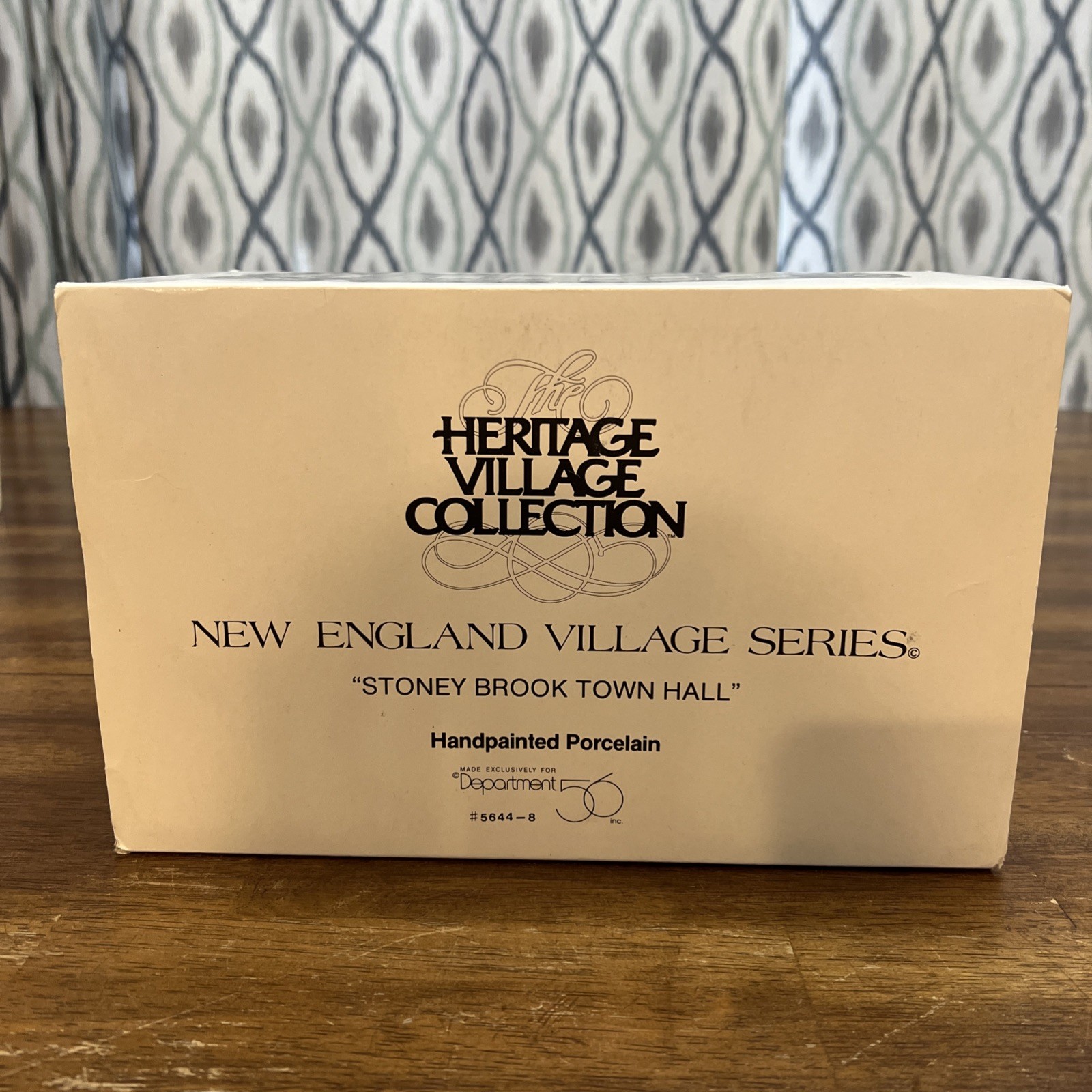 Dept 56 Heritage Village Collection “Stoney Brook Town Hall ” # 5644-8