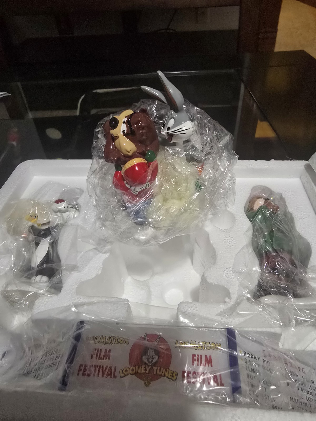 Dept 56 Looney Tunes Animation Film Festival Snow Village Christmas Decorations