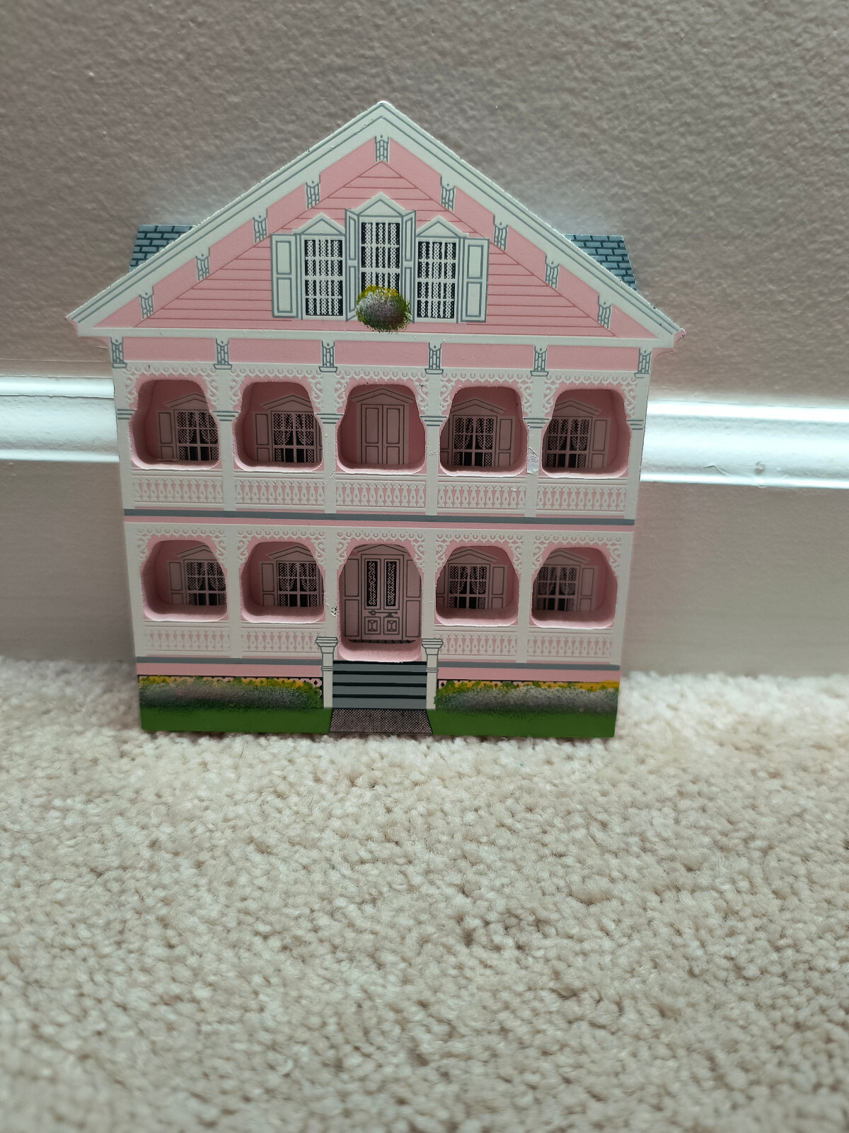 1995 Shelia’s Houses ILLINGSWORTH GINGERBREAD Key West FL Shelf Sitter #19868