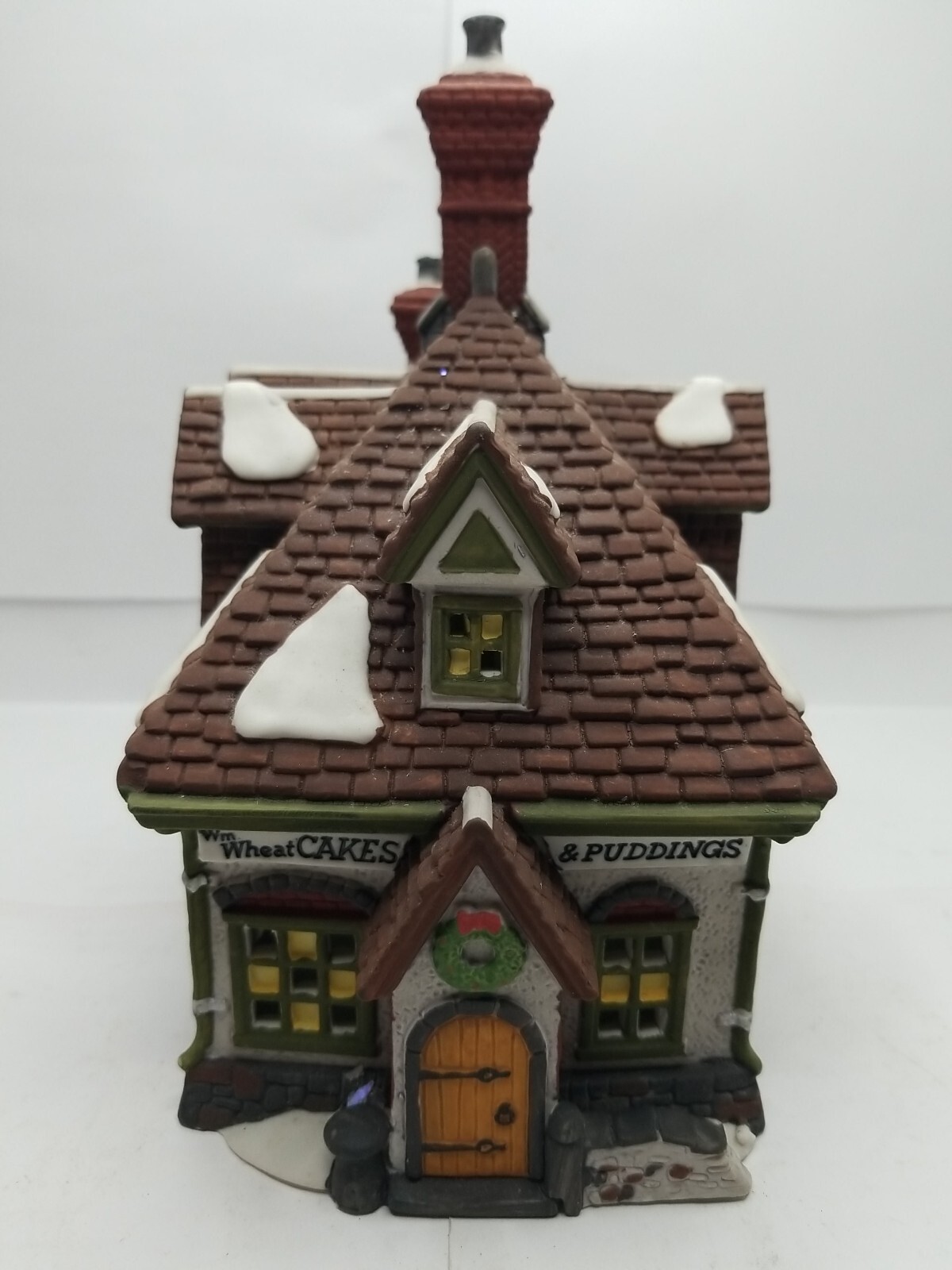 Heritage Village DEPT 56 Dickens’ Series “WM WHEAT CAKES AND PUDDINGS” #5808-4