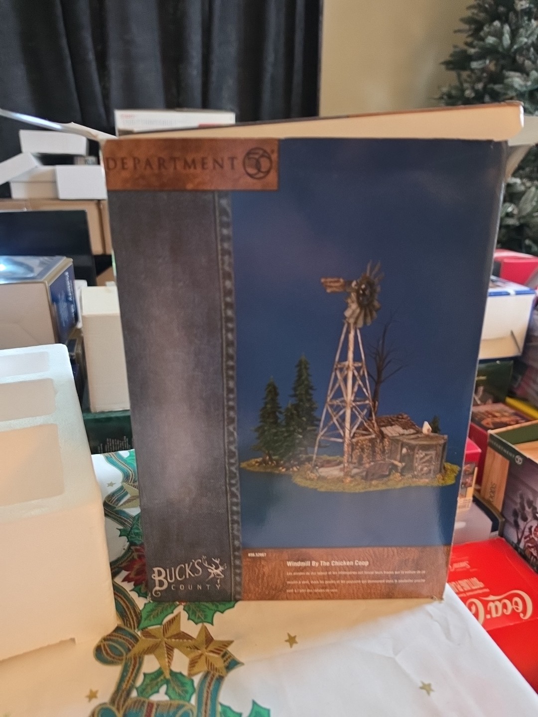 Dept 56 Original Snow Village Bucks County Windmill by the Chicken Coop #52867