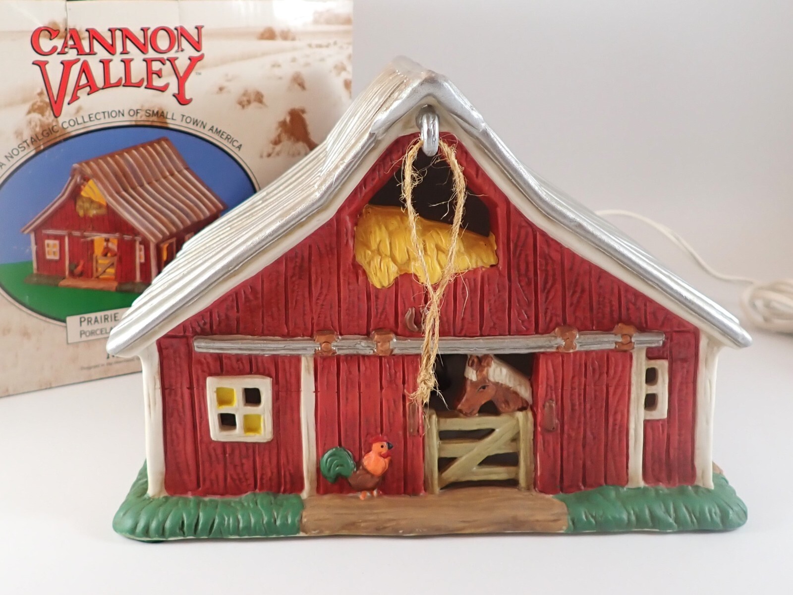 Cannon Valley Prairie Style Barn Midwest of Cannon Falls NOS Lighted Farm