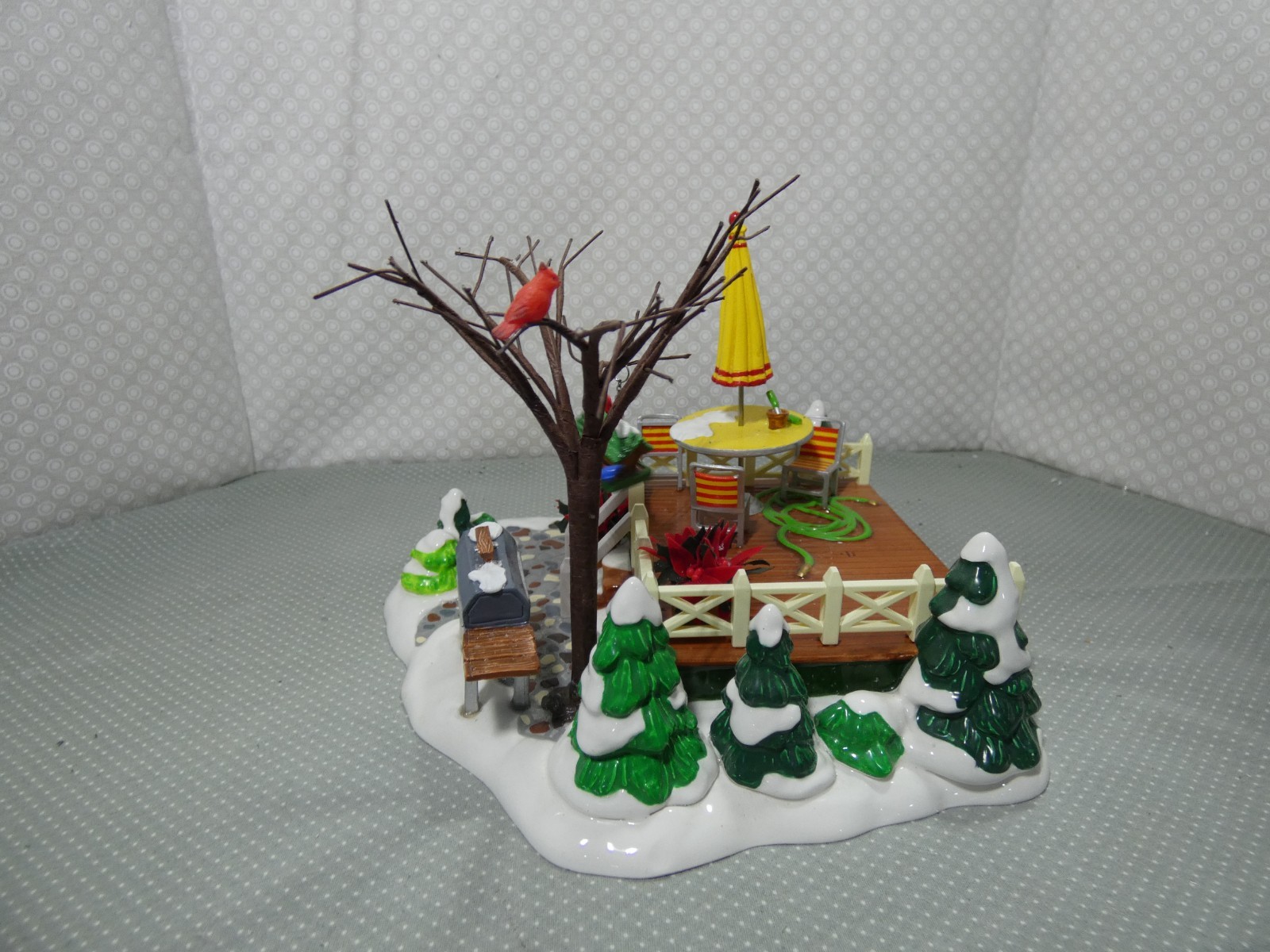 department 56 “The Backyard Patio” #52836 – Snow Village