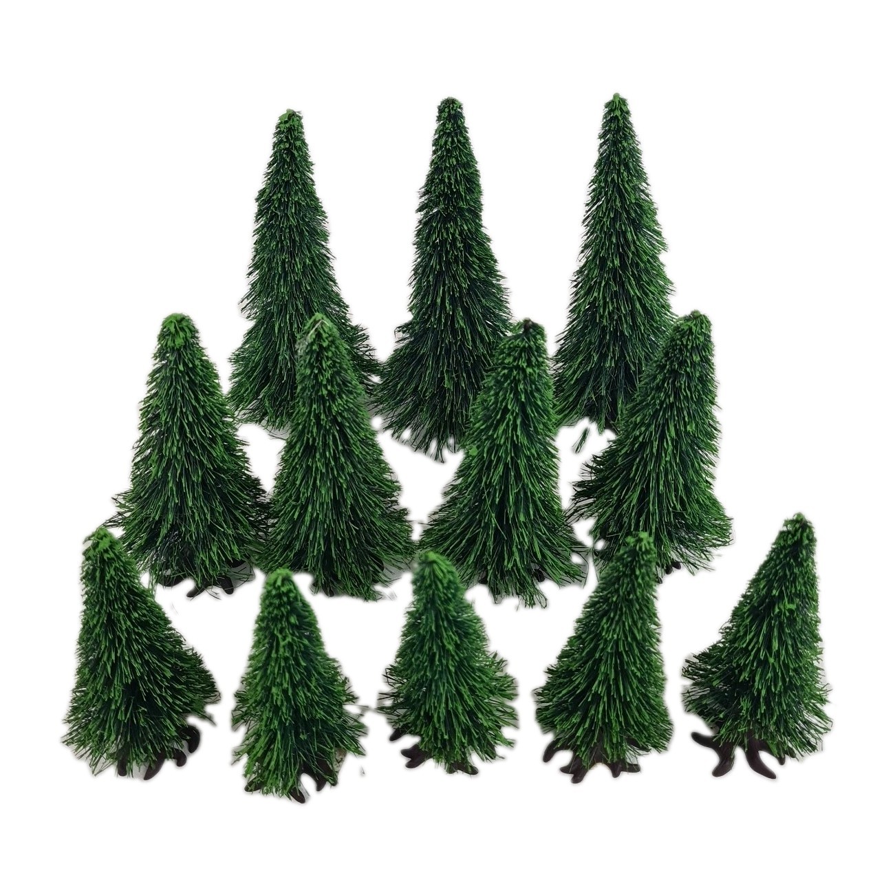 🚨 Department 56 Seasons Bay Mini Sisal Evergreens Set Of 12 Accessories 52763