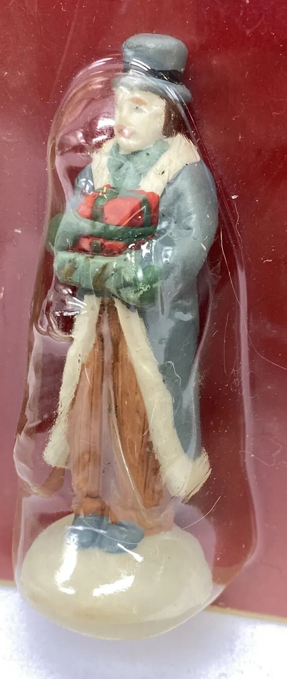Dickens Collectables Christmas Village Accessory MAN FIGURINE Dollhouse F18
