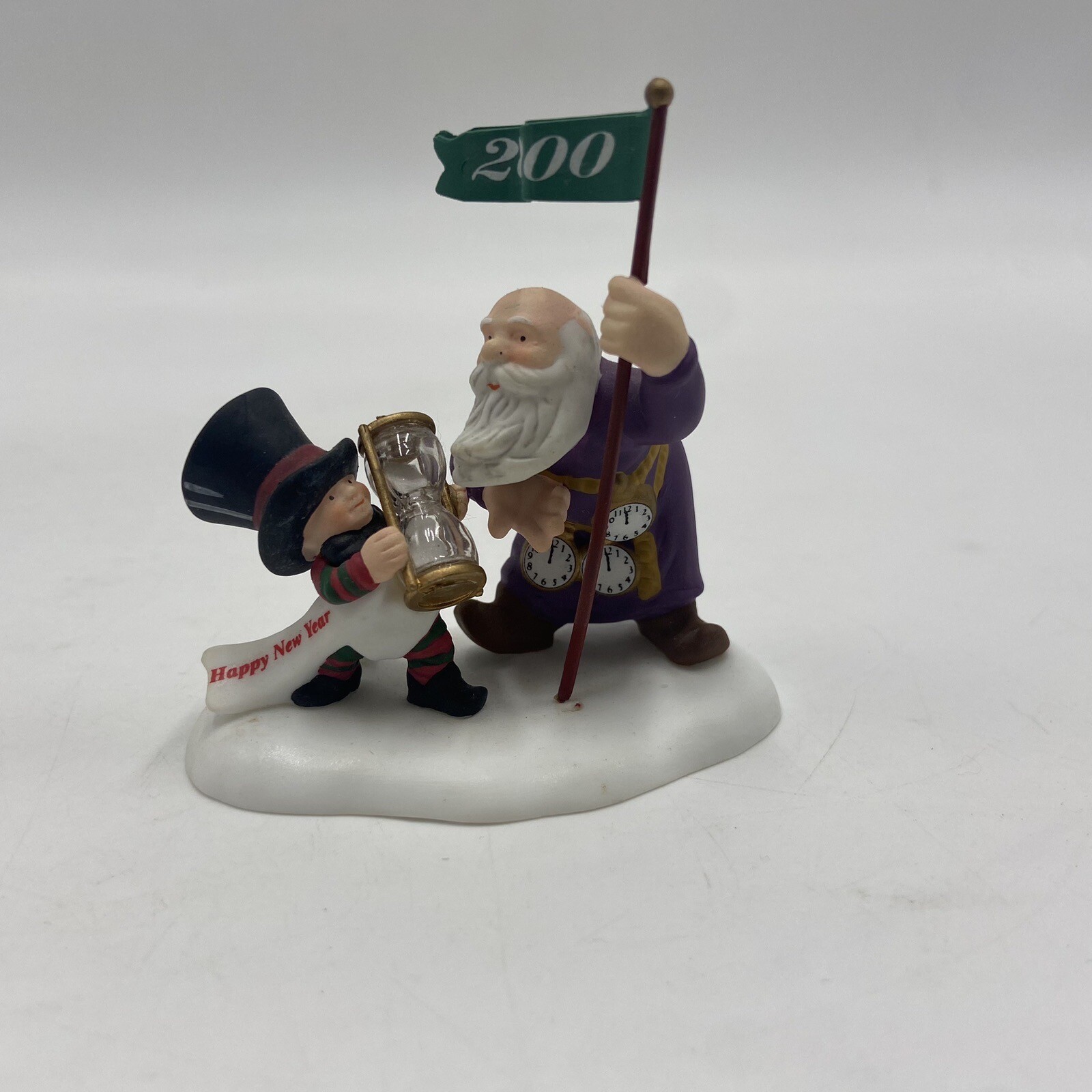 Lot Department Dept 56 North Pole Happy New Year 56443 Ski Bum 56710 Photo 56444