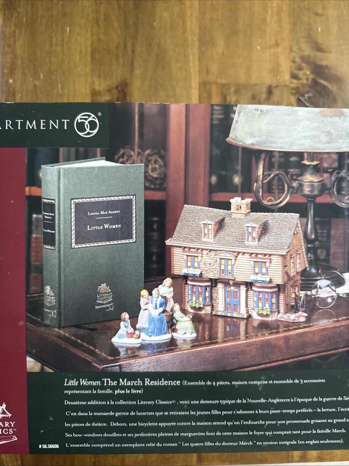 Department 56 Little Women “The March” Residence Literary Classics