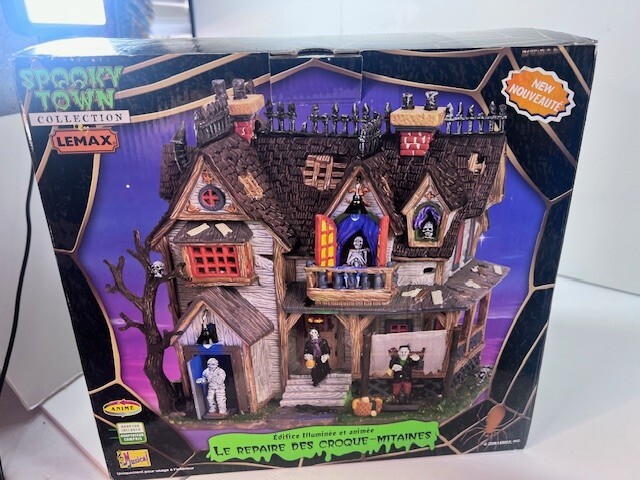 Lemax Spooky Town Boogiemen’s Hangout #65438 2006 Retired Read Description