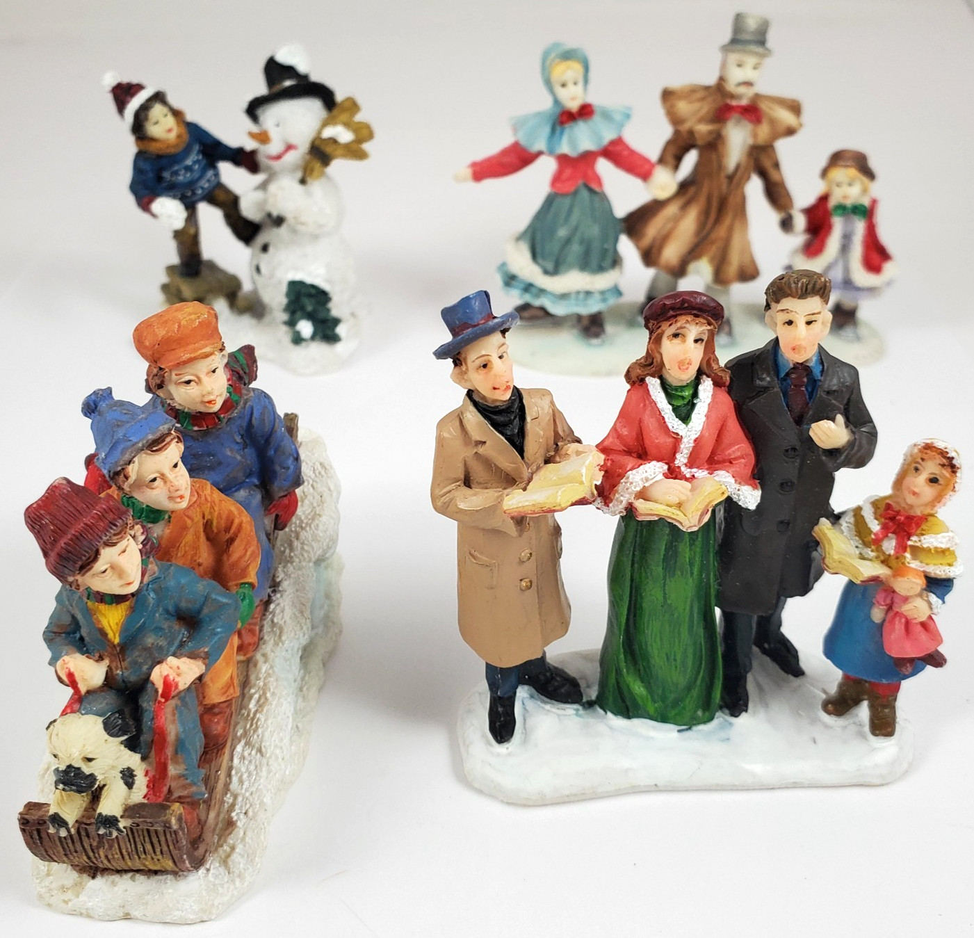 Christmas Town People & Accessories-58pc Mixed Lot -Lemax~Dept 56~O’Well~Other